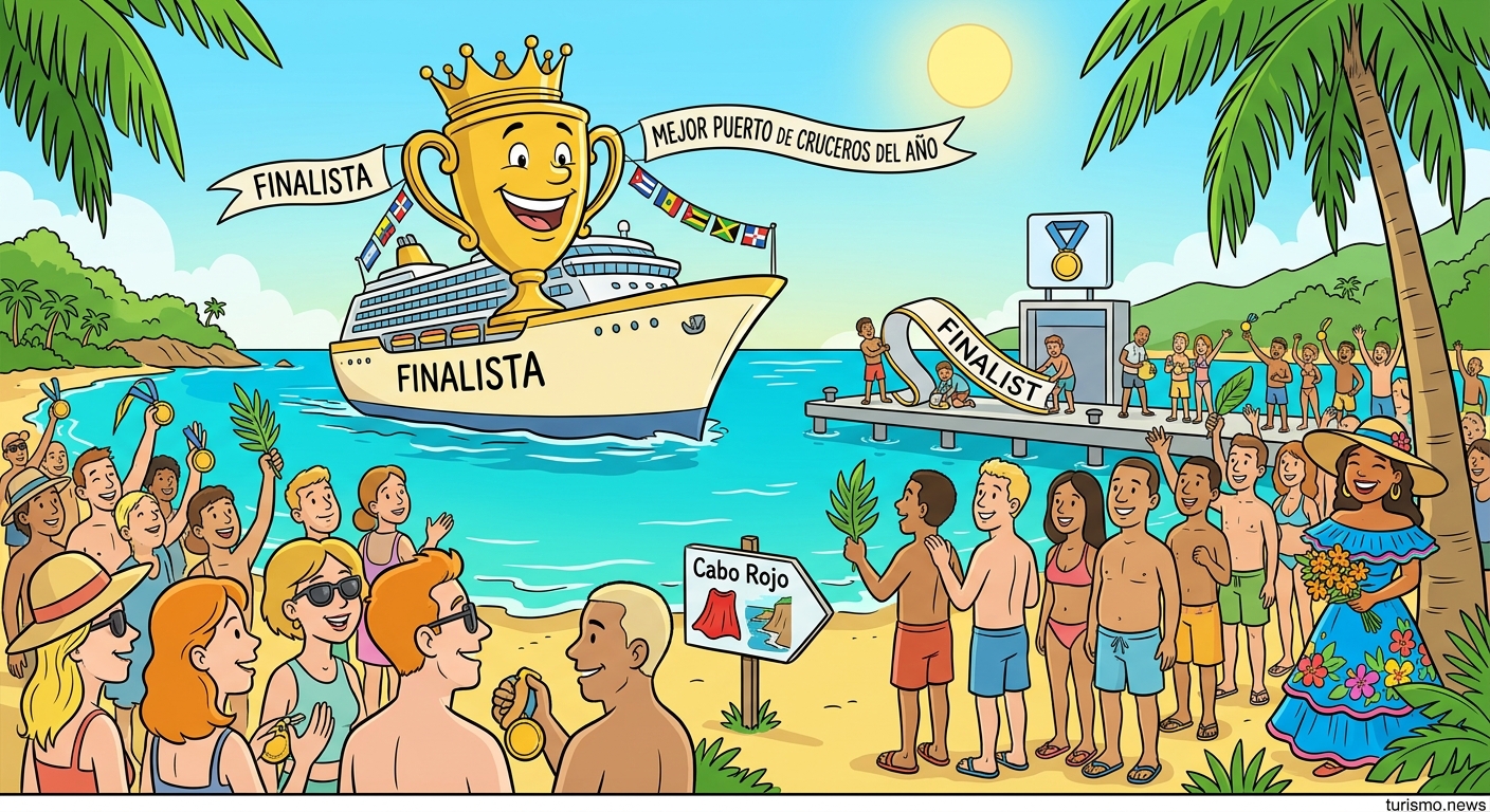 Cabo Rojo, finalista a mejor puerto de cruceros del año