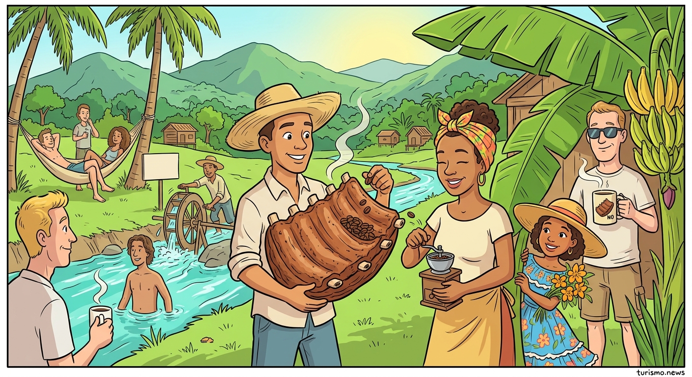Jarabacoa in 48 hours: ribs, coffee and river
